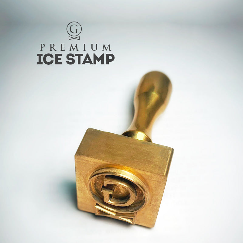 Premium Ice Stamp - FREE SHIPPING - Golden Age Bartending