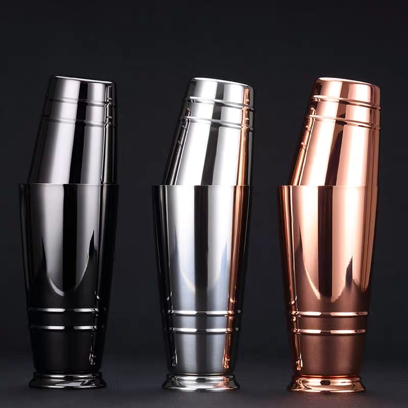Footed Boston Shakers - Golden Age Bartending Footed Boston Shakers - Golden Age Bartending