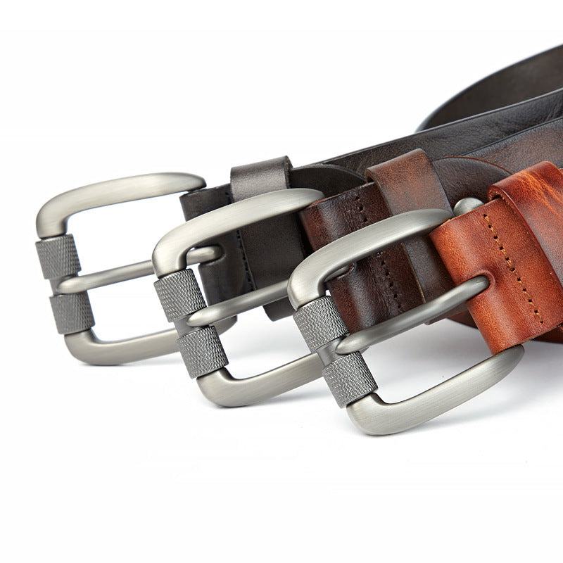 Leather Vintage Belt - Golden Age Bartending Leather Vintage Belt - Golden Age Bartending