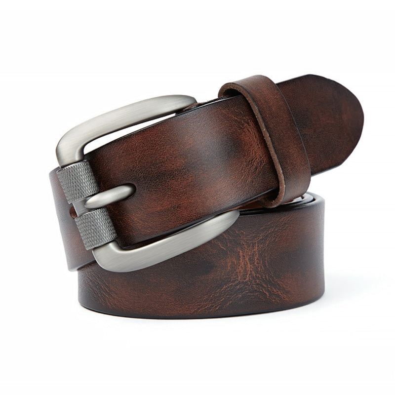 Leather Vintage Belt - Golden Age Bartending Leather Vintage Belt - Golden Age Bartending