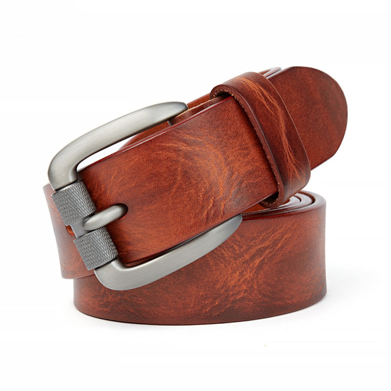 Leather Vintage Belt - Golden Age Bartending Leather Vintage Belt - Golden Age Bartending