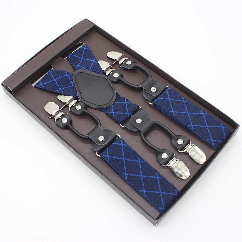Suspenders double clip - Diamonds + FREE SHIPPING Suspenders double clip - Diamonds + FREE SHIPPING