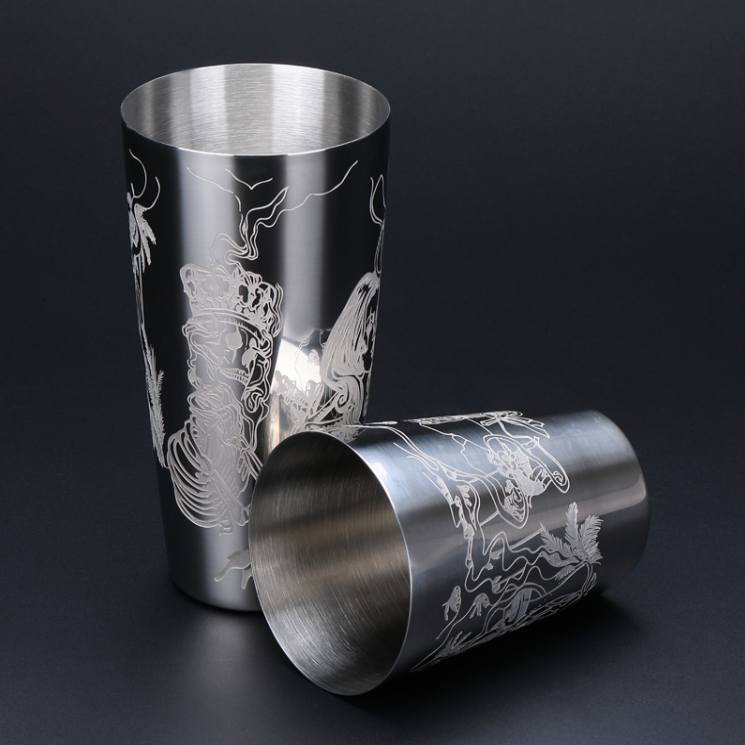 Tiki Queen Boston Shaker - Golden Age Bartending Tiki Queen Boston Shaker - Golden Age Bartending