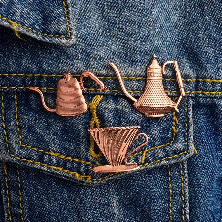 PINS - Coffee Drip - Golden Age Bartending PINS - Coffee Drip - Golden Age Bartending