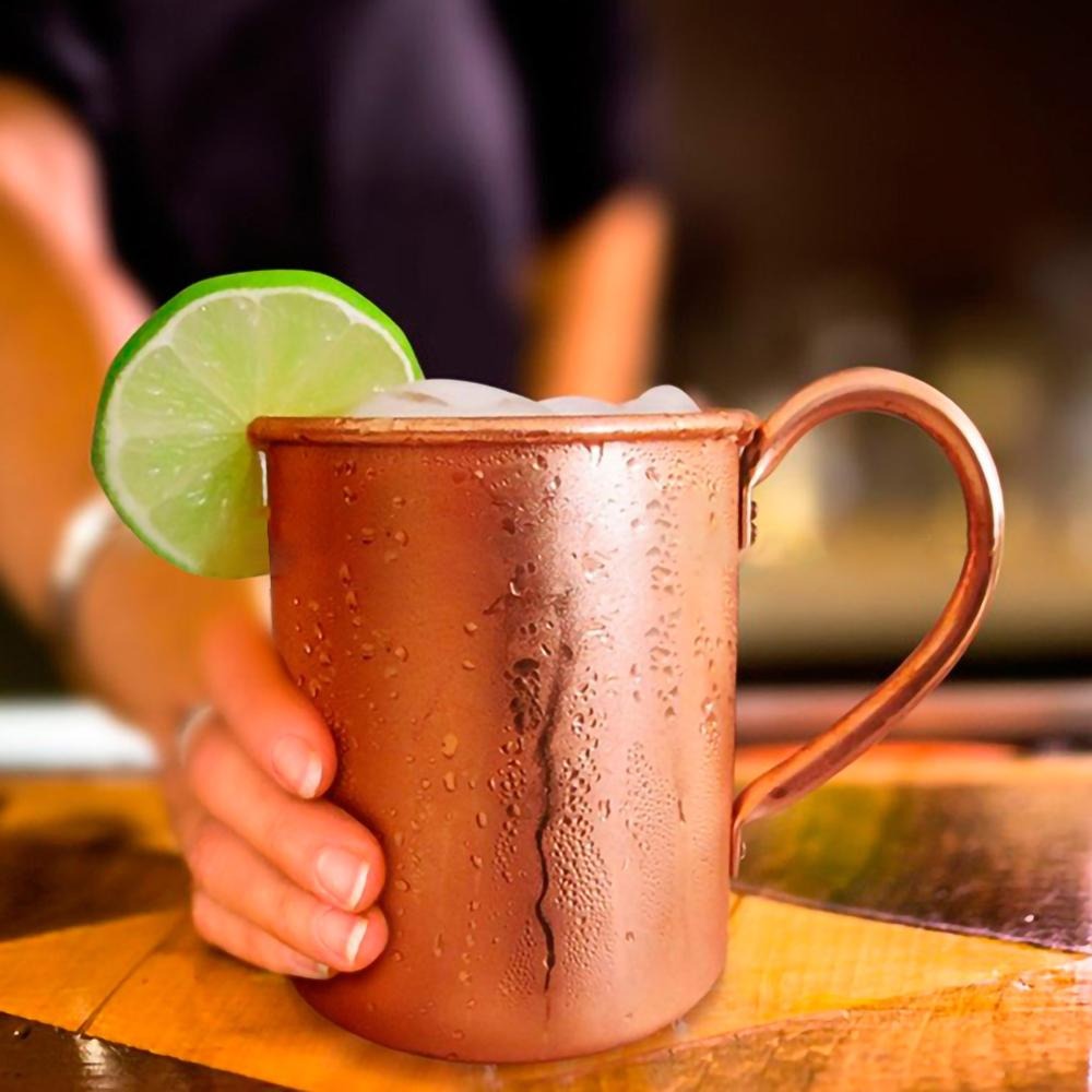 Pure Copper Moscow Mule Mug - Golden Age Bartending