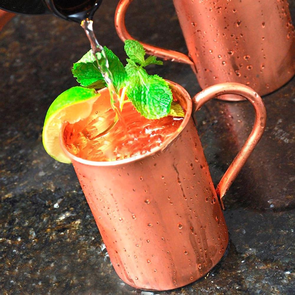 Pure Copper Moscow Mule Mug - Golden Age Bartending