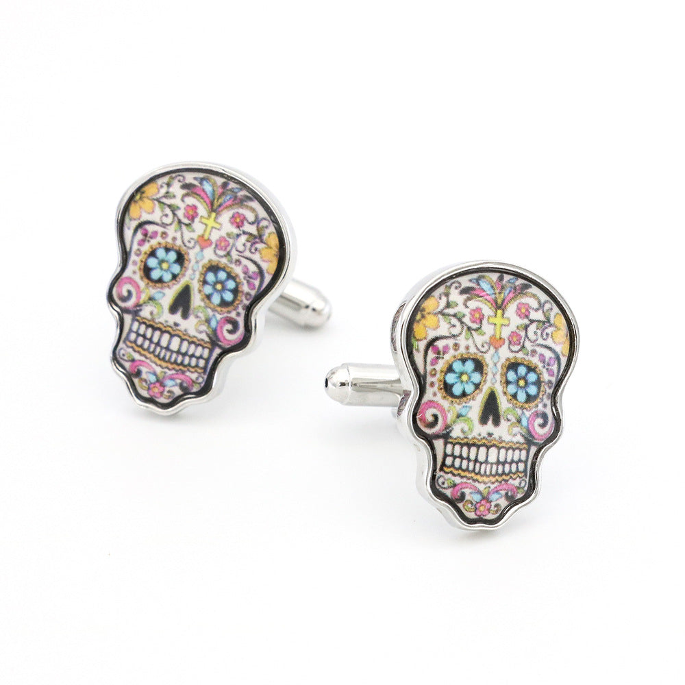 Xkull cufflinks - Golden Age Bartending Xkull cufflinks - Golden Age Bartending