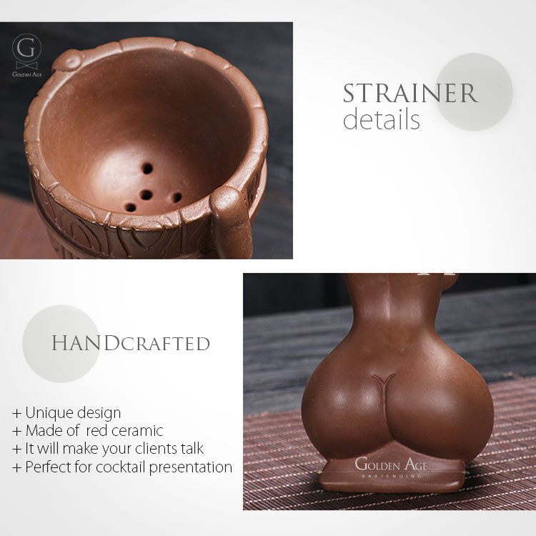 Khalifa Ceramic Strainers - Golden Age Bartending Khalifa Ceramic Strainers - Golden Age Bartending