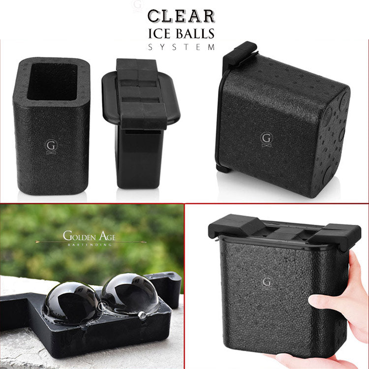 Clear Ice Balls system - Golden Age Bartending Clear Ice Balls system - Golden Age Bartending