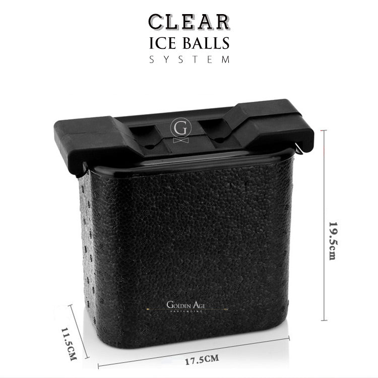 Clear Ice Balls system - Golden Age Bartending Clear Ice Balls system - Golden Age Bartending