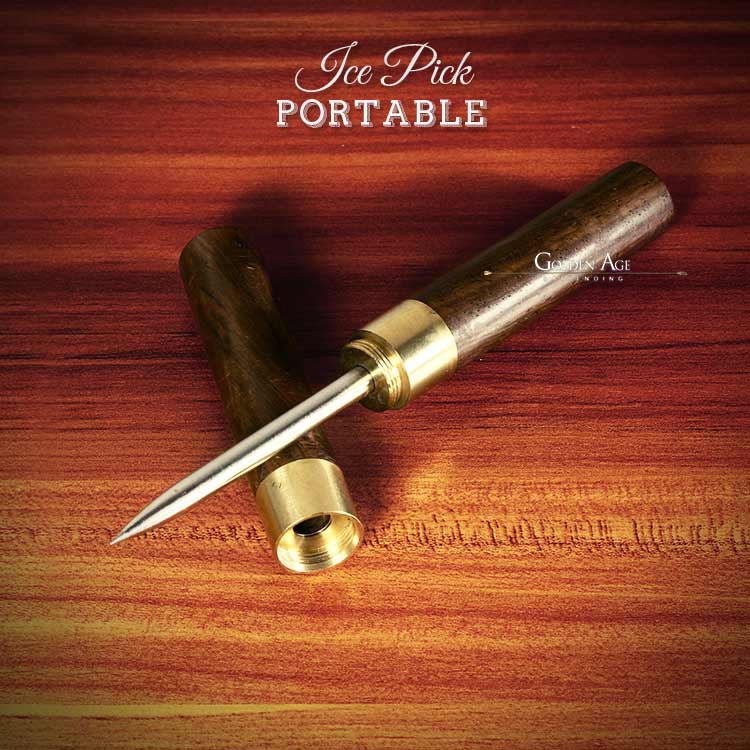 Portable ice pick and Latte Art pen - Golden Age Bartending Portable ice pick and Latte Art pen - Golden Age Bartending