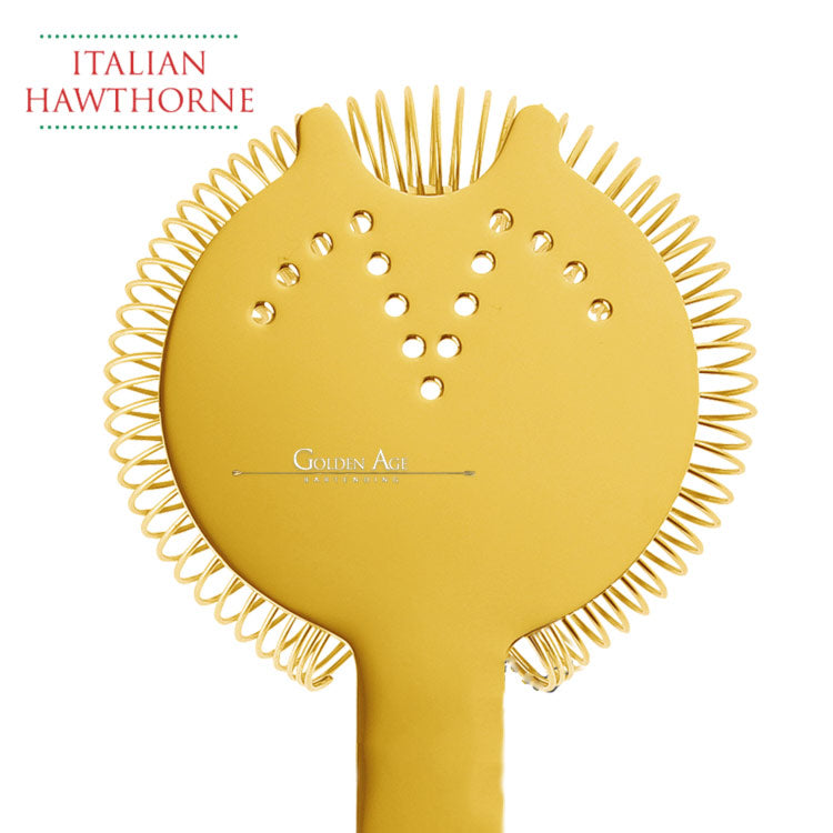 Italian Hawthorne Strainers - Golden Age Bartending