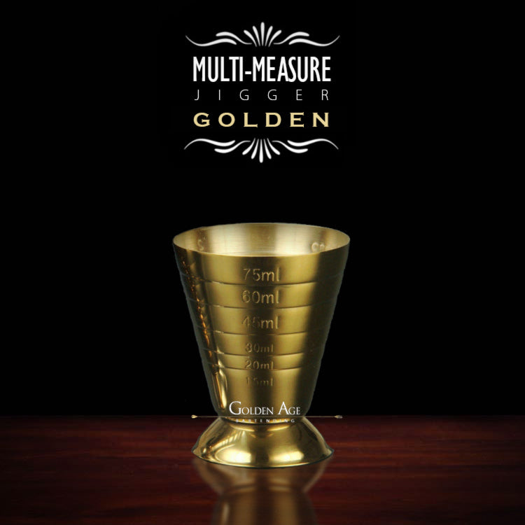Multi measure - From 15 to 75ml - Golden Age Bartending Multi measure - From 15 to 75ml - Golden Age Bartending