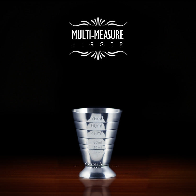Multi measure - From 15 to 75ml - Golden Age Bartending Multi measure - From 15 to 75ml - Golden Age Bartending