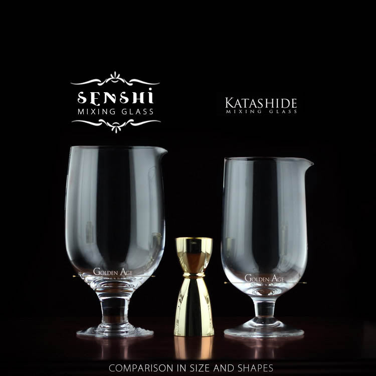 Mixing Glass "Senshi" - Premium - Golden Age Bartending