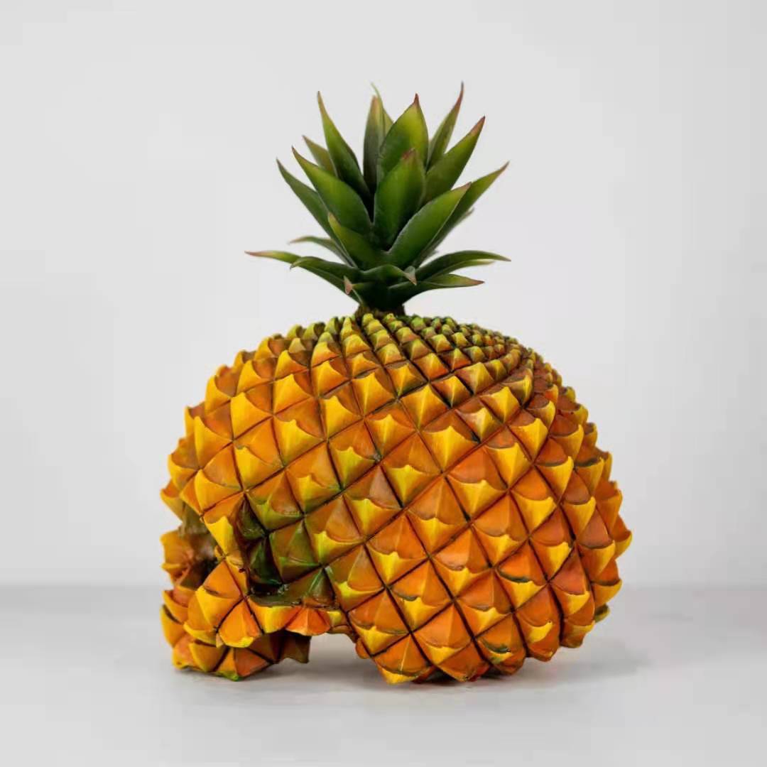 Pineapple Skull DECO - Golden Age Bartending Pineapple Skull DECO - Golden Age Bartending