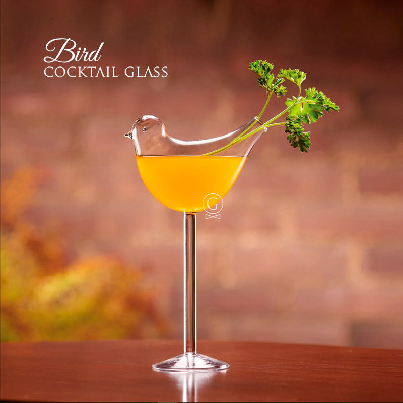 Bird Cocktail Glasses - Golden Age Bartending Bird Cocktail Glasses - Golden Age Bartending