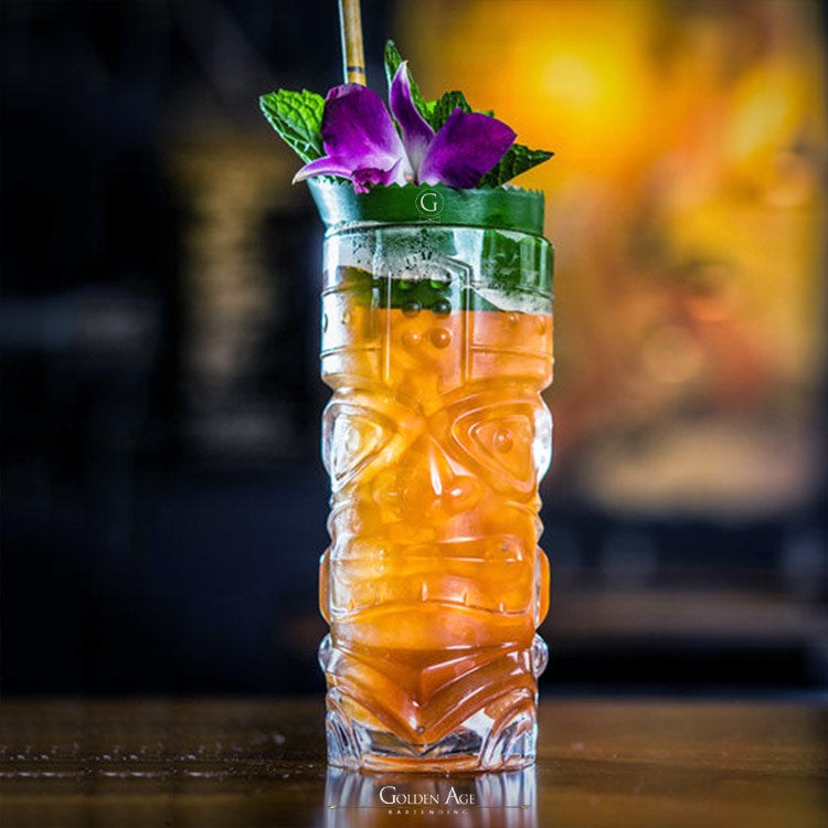 Glass TIKI TOTEM - Golden Age Bartending Glass TIKI TOTEM - Golden Age Bartending