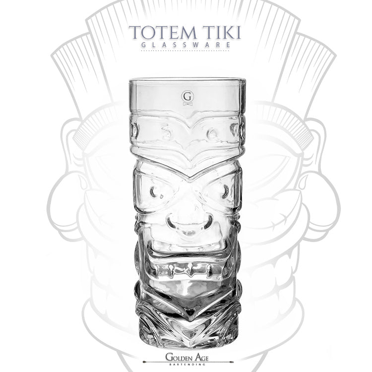 Glass TIKI TOTEM - Golden Age Bartending Glass TIKI TOTEM - Golden Age Bartending