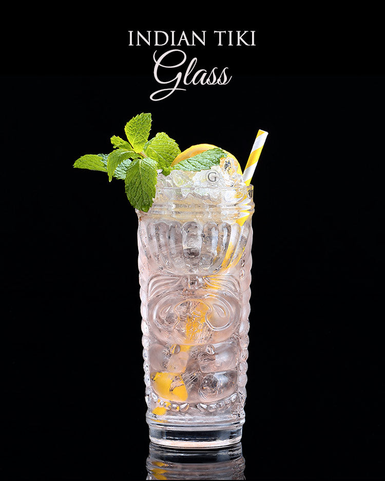 ON SALE! Glass INDIAN TIKI - Golden Age Bartending ON SALE! Glass INDIAN TIKI - Golden Age Bartending
