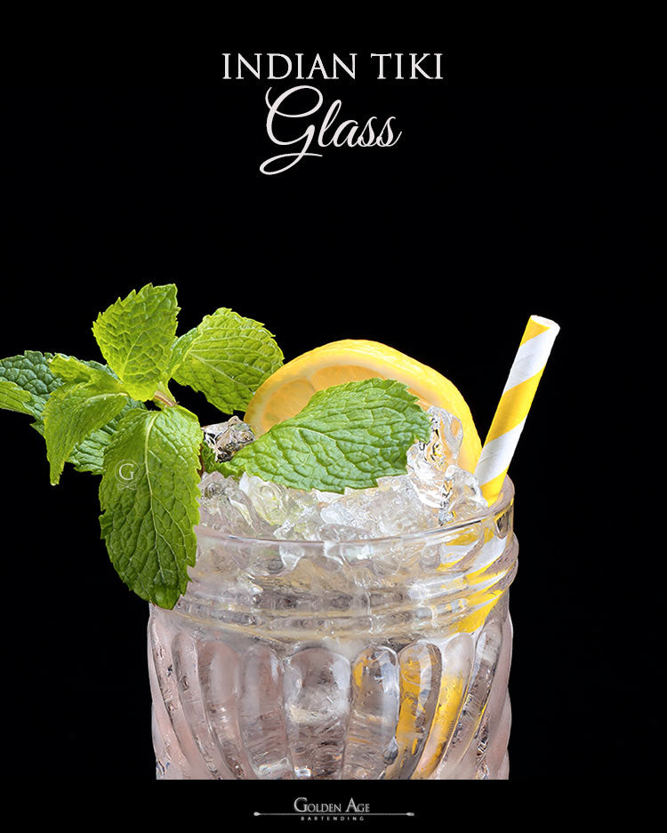 ON SALE! Glass INDIAN TIKI - Golden Age Bartending ON SALE! Glass INDIAN TIKI - Golden Age Bartending