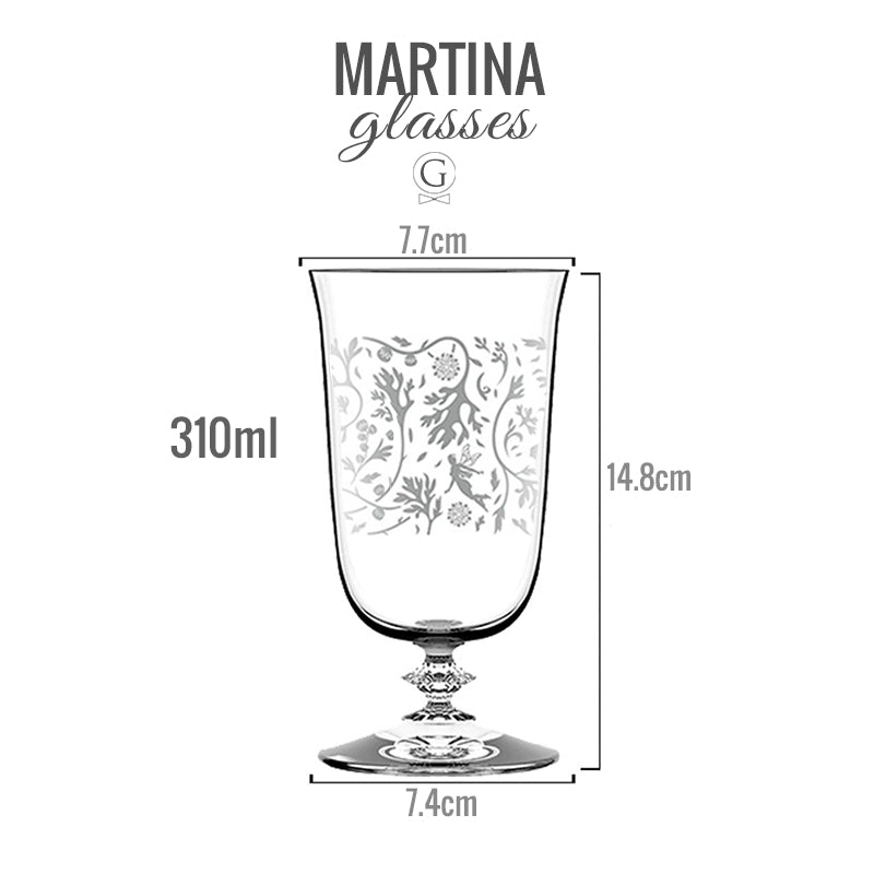 Martina Glasses - Golden Age Bartending