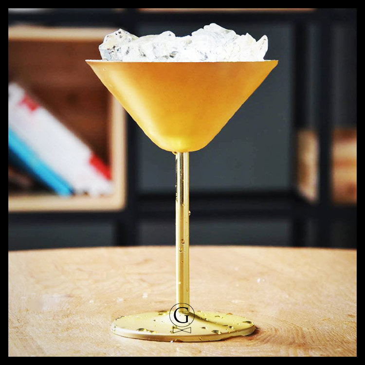 Metal Martini Cups - Golden Age Bartending Metal Martini Cups - Golden Age Bartending