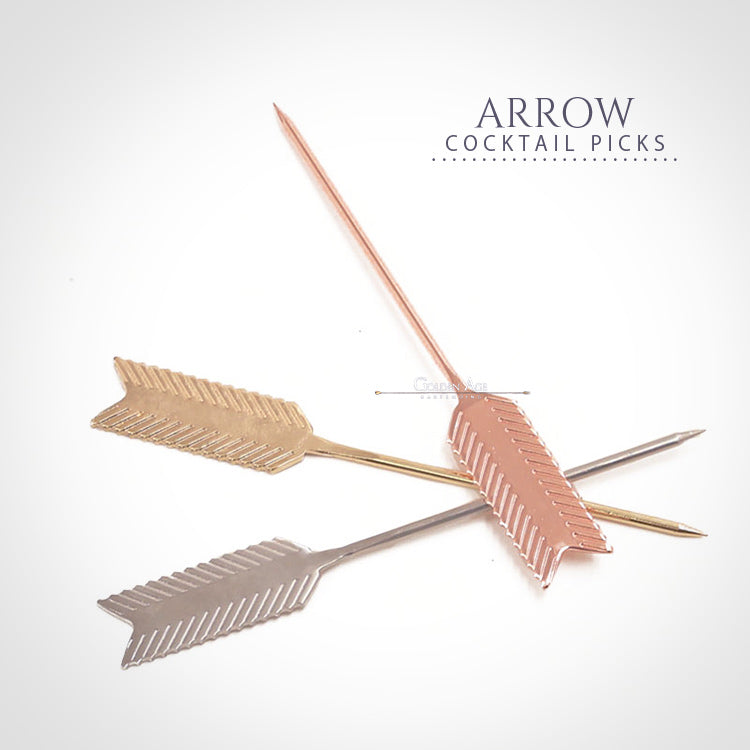 10 x Cocktail Picks - ARROW - Golden Age Bartending