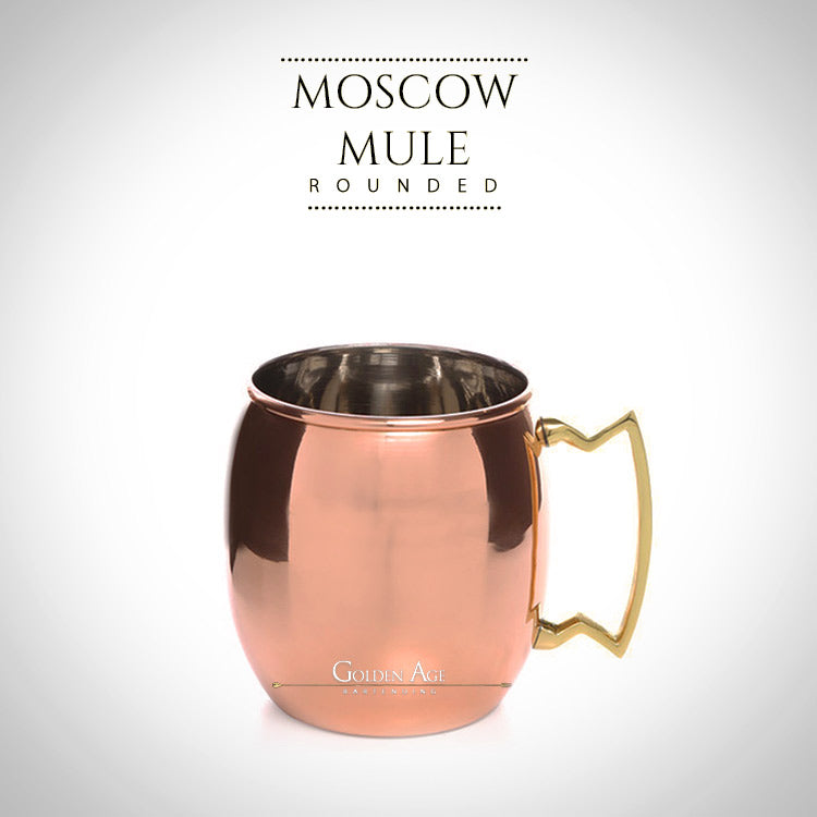 Premium Moscow Mule Rounded - 500ml - Golden Age Bartending Premium Moscow Mule Rounded - 500ml - Golden Age Bartending