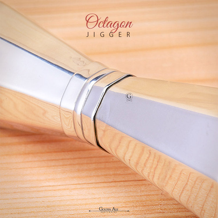 Jigger - OCTAGON - 30/45ml - Golden Age Bartending
