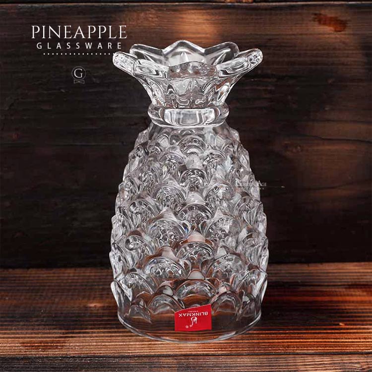 Pineapple Glassware - Golden Age Bartending