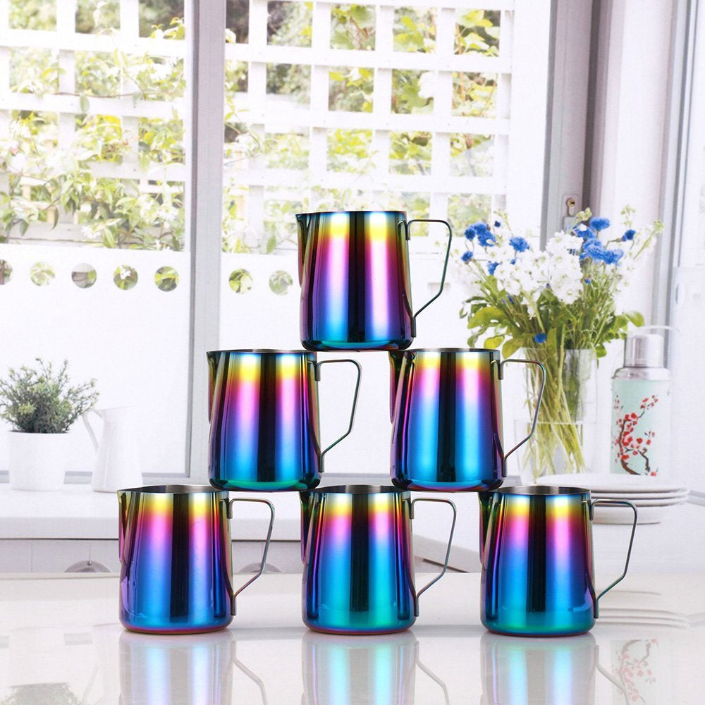 Rainbow Milk Pitcher + Free Shipping - Golden Age Bartending Rainbow Milk Pitcher + Free Shipping - Golden Age Bartending