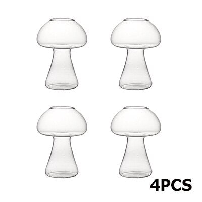 Set of 4 Mushroom Glass + Free Shipping - Golden Age Bartending