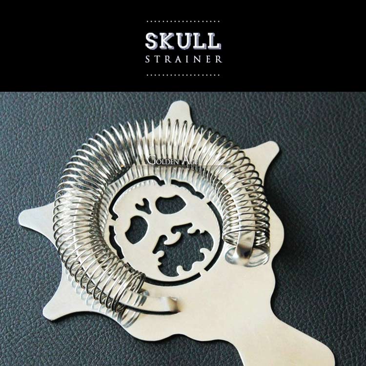 ON SALE! Skull Strainer - Golden Age Bartending ON SALE! Skull Strainer - Golden Age Bartending