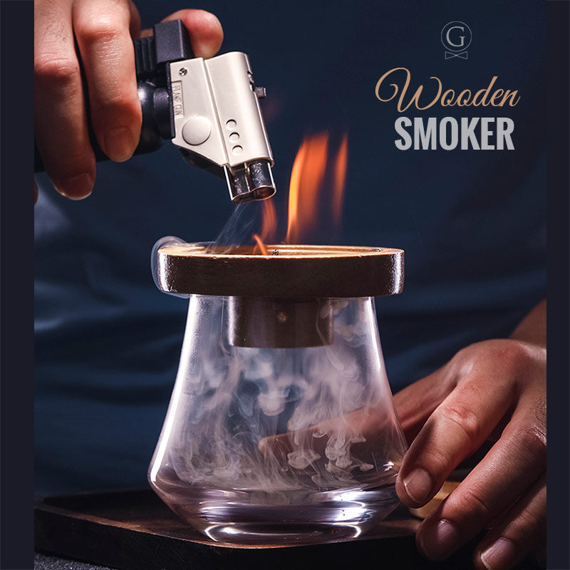 Wooden Smoker - Golden Age Bartending