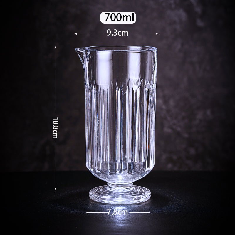Footed Mixing Glasses - Golden Age Bartending