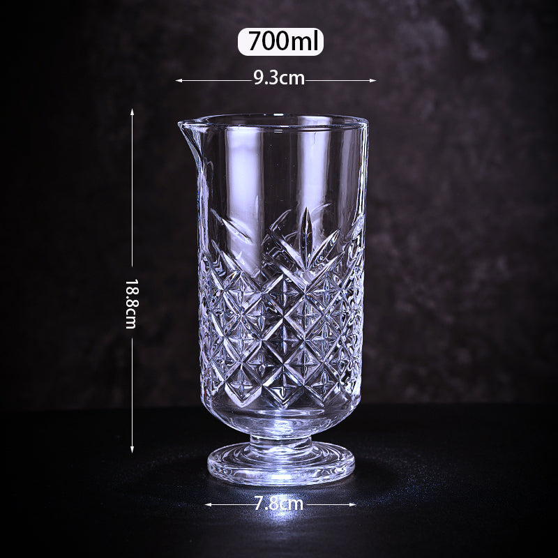 Footed Mixing Glasses