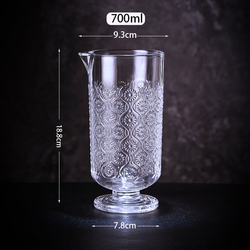 Footed Mixing Glasses