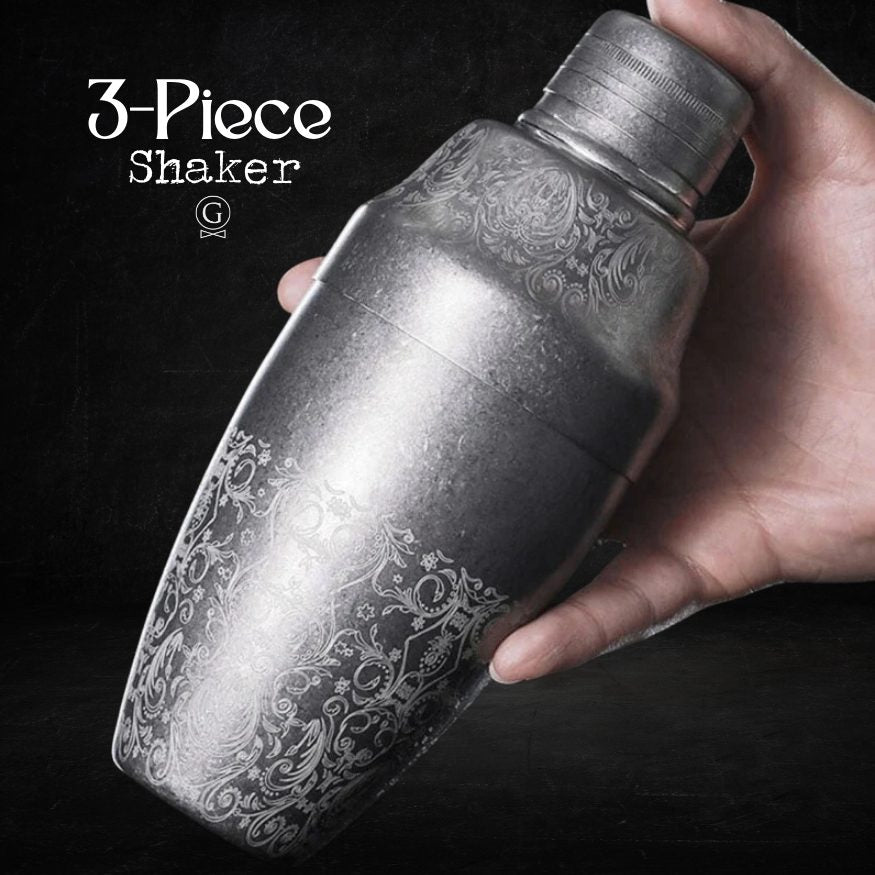 Vintage 3-piece Shaker - Golden Age Bartending
