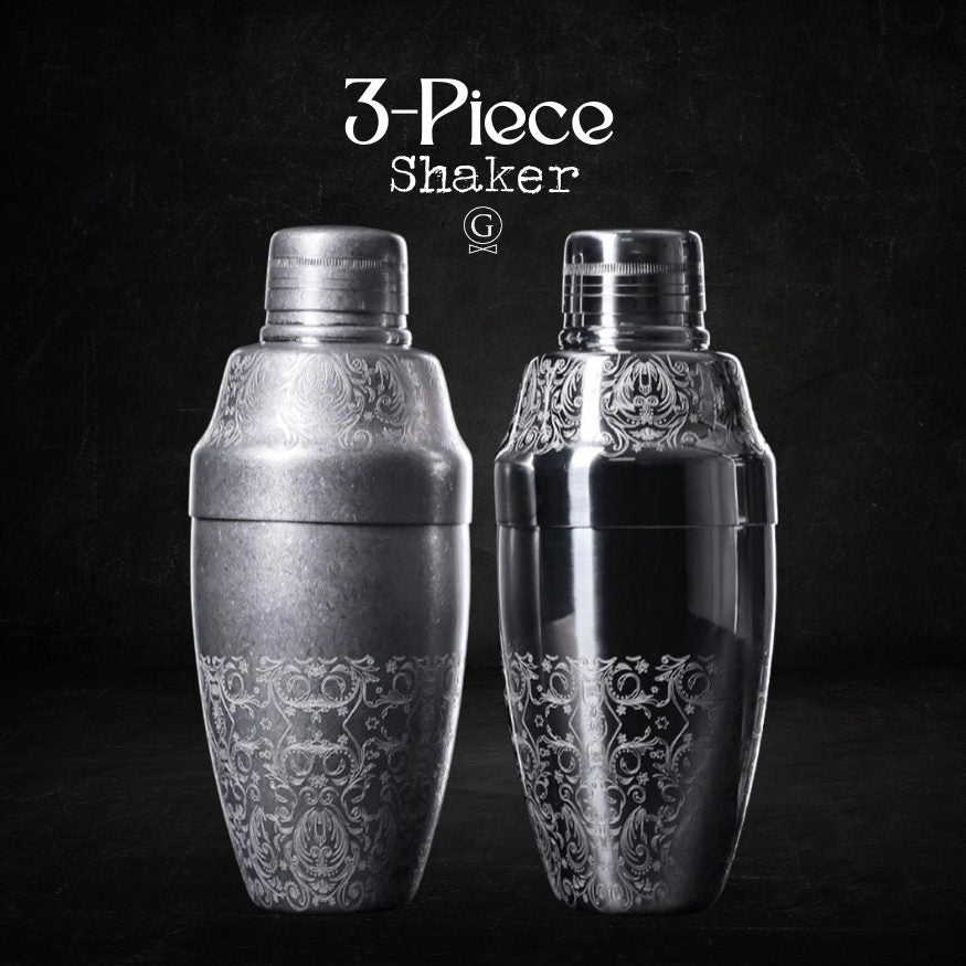 Vintage 3-piece Shaker - Golden Age Bartending