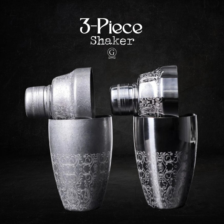Vintage 3-piece Shaker - Golden Age Bartending