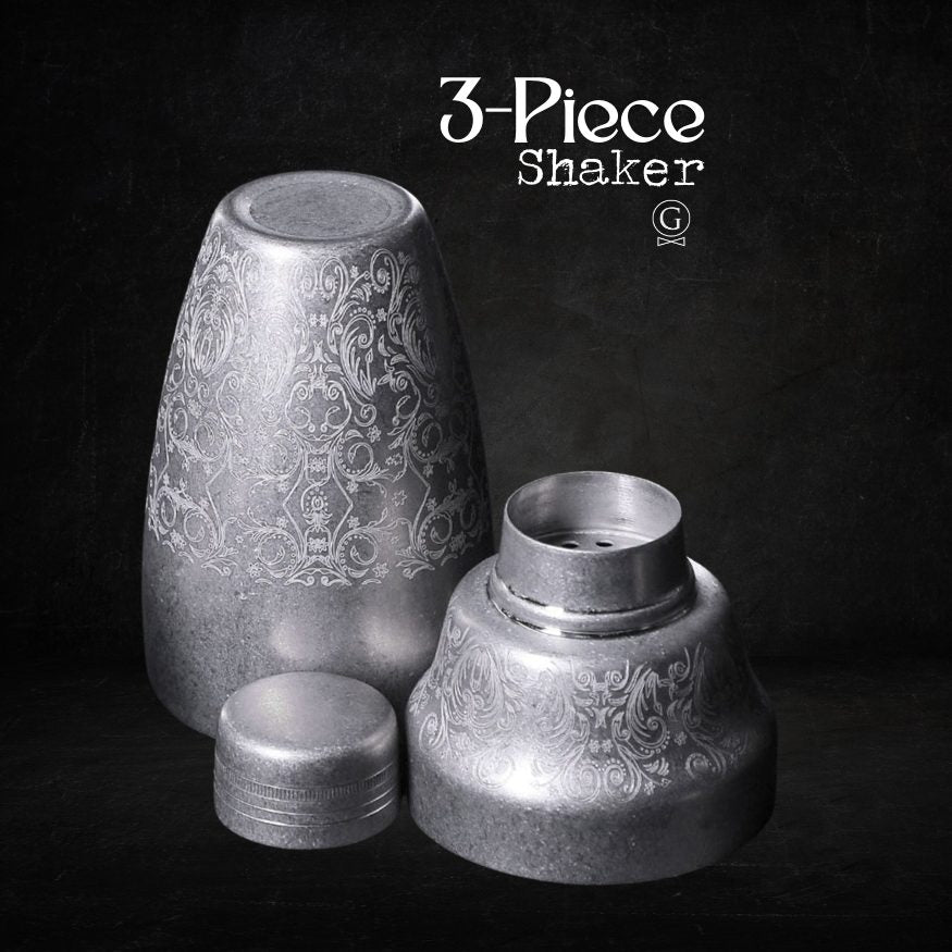 Vintage 3-piece Shaker - Golden Age Bartending
