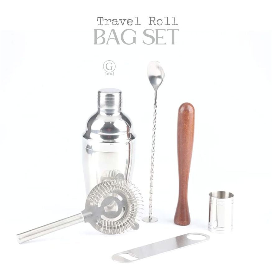 Travel roll bag set - Golden Age Bartending
