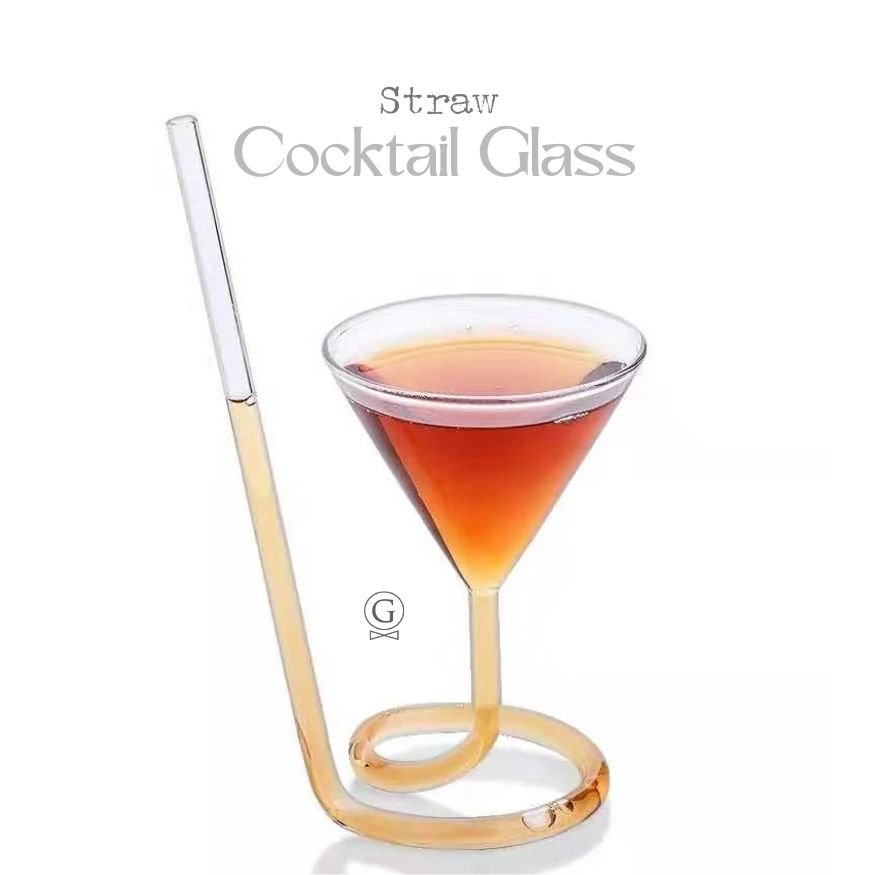 Straw Cocktail Glass - Golden Age Bartending