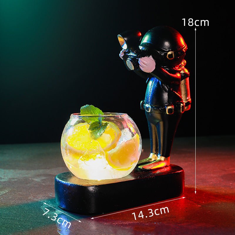 Diver Cocktail Glass
