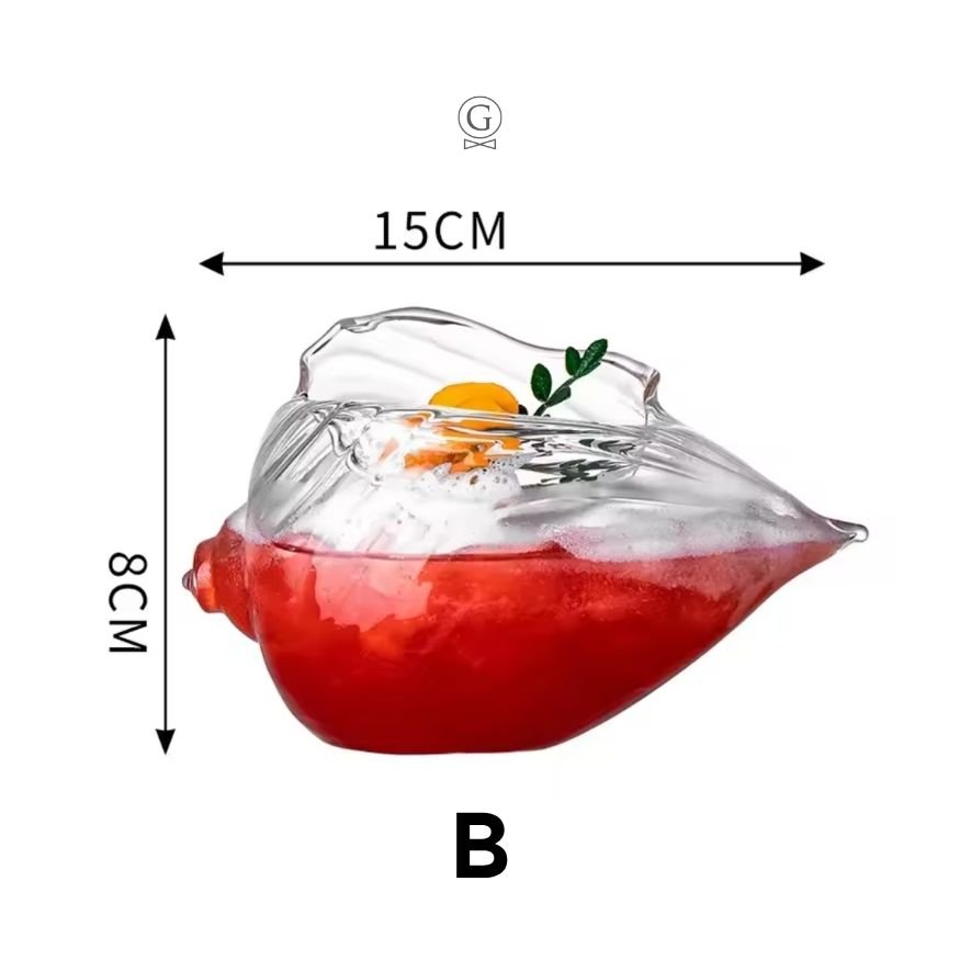 Shell Cocktail Glass