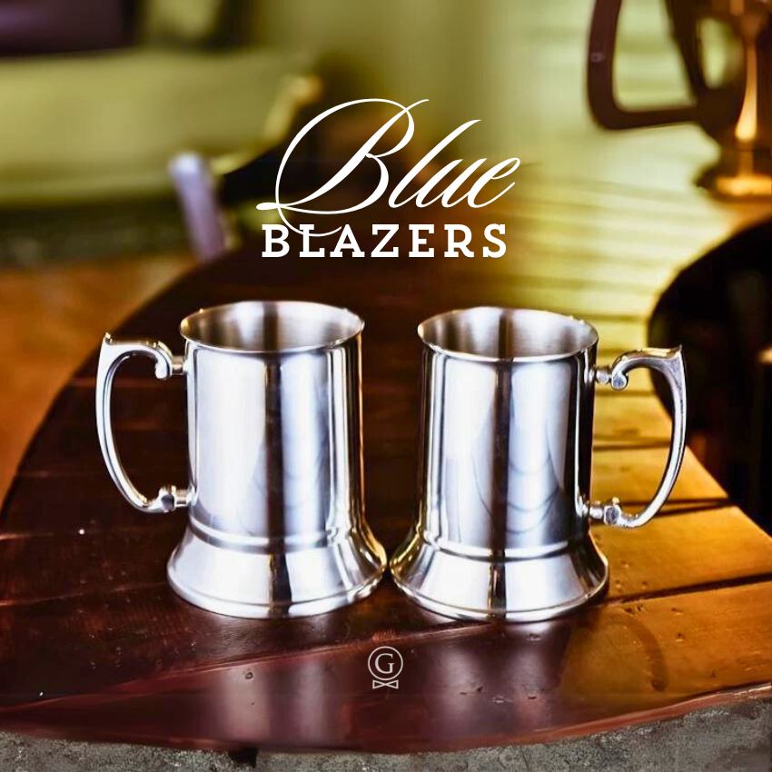 Blue Blazer Mugs - Golden Age Bartending