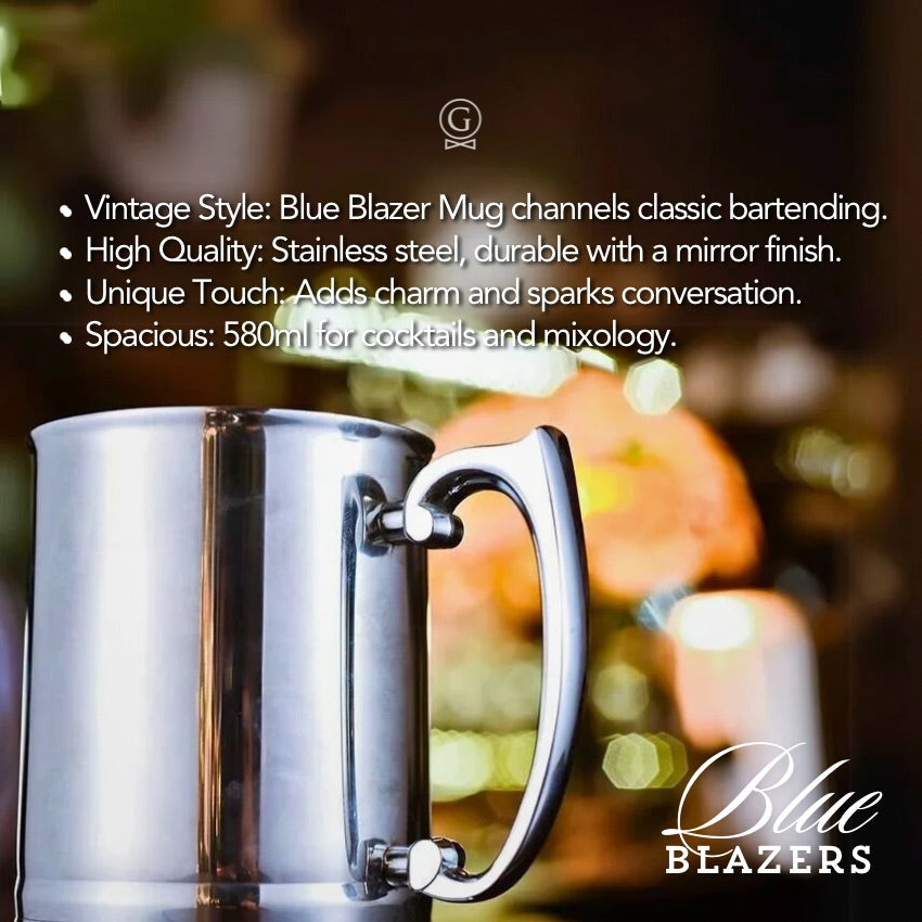 Blue Blazer Mugs - Golden Age Bartending
