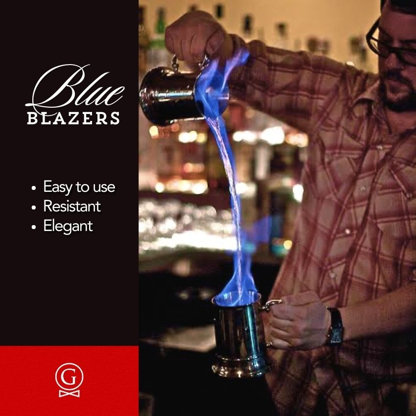 Blue Blazer Mugs - Golden Age Bartending