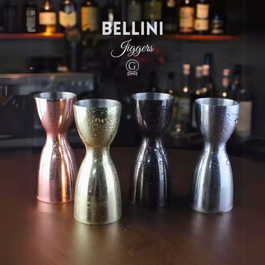 Bellini Jiggers 30-45ml - Golden Age Bartending